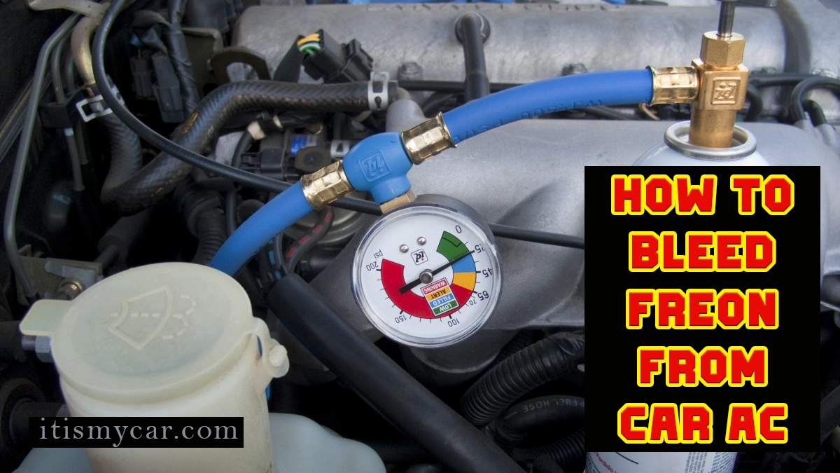 How to Bleed Freon from Car AC